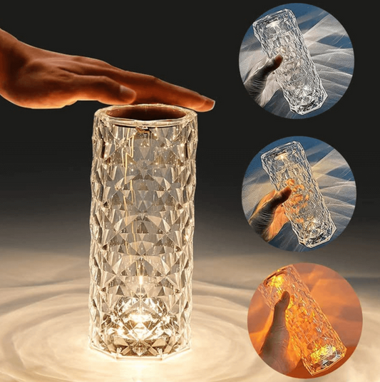 Diamond Crystal Table Lamp